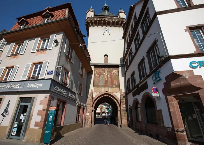 Le Rhenanus Jean Geiler De Kaysersberg - Appartement Ideal Pour Famille, Au Calme - Centre Ville - Parking Gratuit