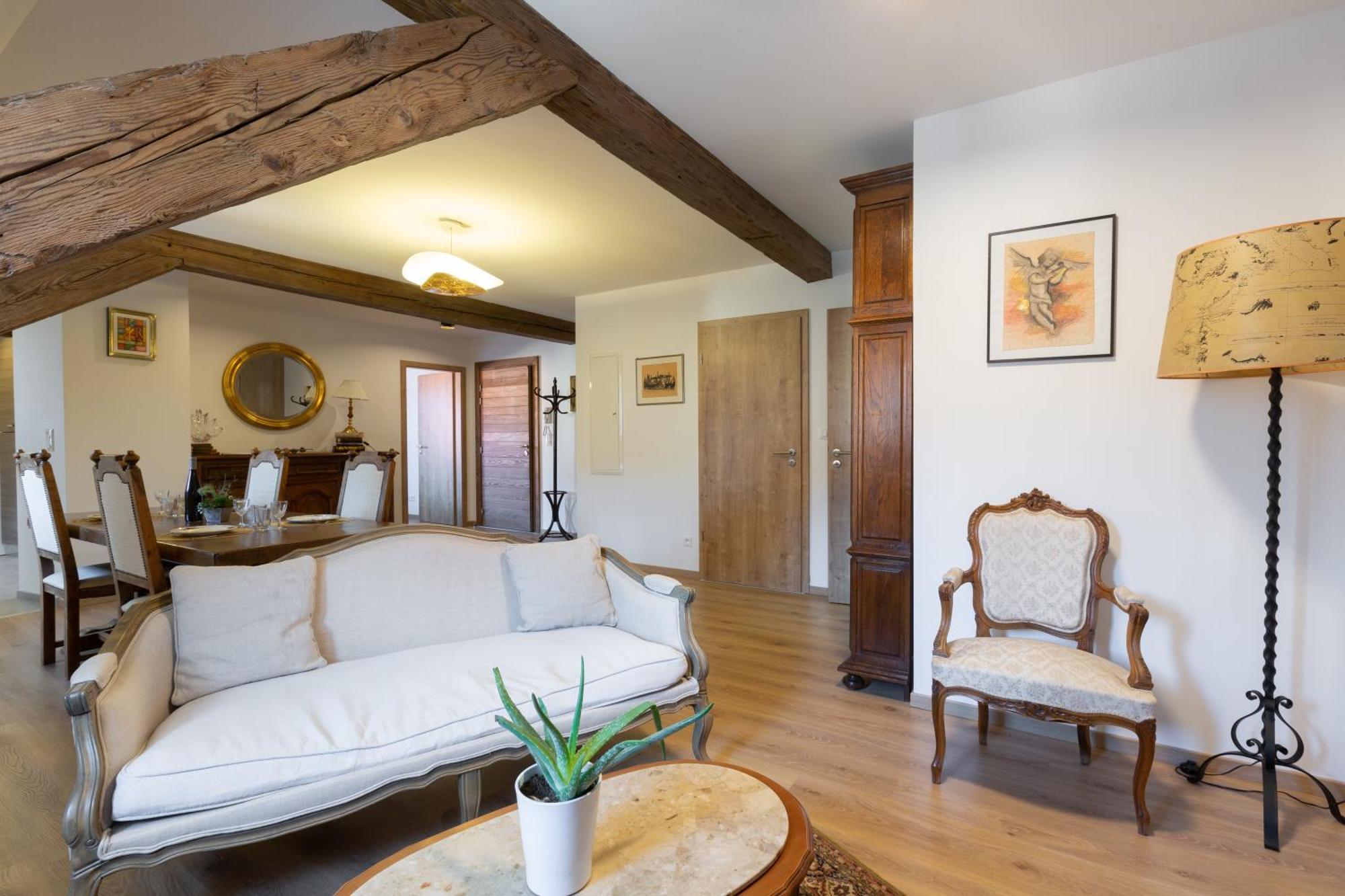 Apartment Le Rhenanus: Family-friendly In Quiet Center With Free Parking